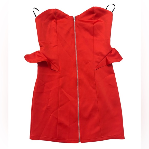 Red mini dress - Picture 1 of 3